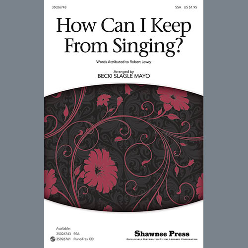 Easily Download Becki Slagle Mayo Printable PDF piano music notes, guitar tabs for  SSA Choir. Transpose or transcribe this score in no time - Learn how to play song progression.