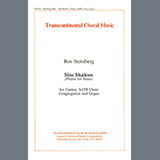 Ben Steinberg 'Sim Shalom (Prayer For Peace)' SATB Choir