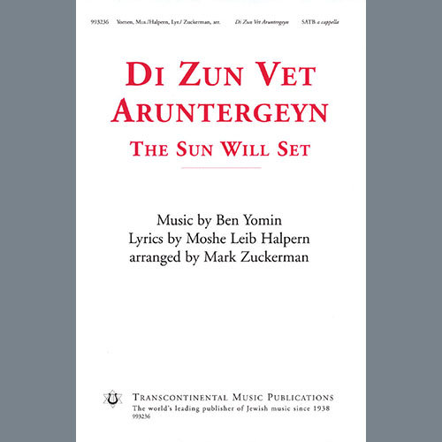 Easily Download Ben Yomin Printable PDF piano music notes, guitar tabs for  SATB Choir. Transpose or transcribe this score in no time - Learn how to play song progression.