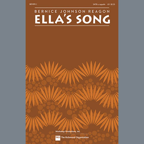 Easily Download Bernice Johnson Reagon Printable PDF piano music notes, guitar tabs for  SATB Choir. Transpose or transcribe this score in no time - Learn how to play song progression.