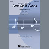 Billy Joel 'And So It Goes (arr. Audrey Snyder)' SAB Choir
