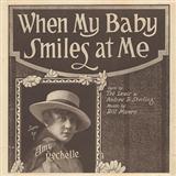 Billy Munro 'When My Baby Smiles At Me' Piano, Vocal & Guitar Chords