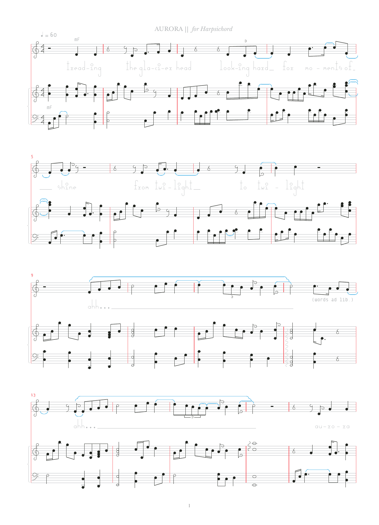 Bjork Aurora sheet music notes and chords arranged for Piano, Vocal & Guitar Chords