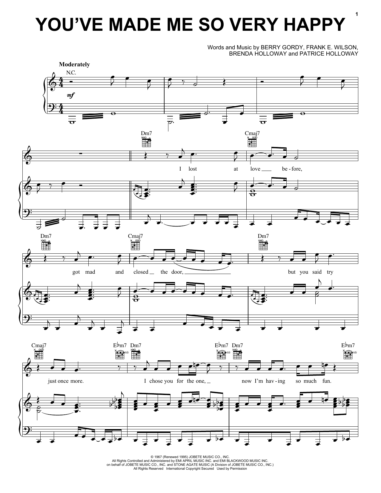 Blood, Sweat & Tears You've Made Me So Very Happy sheet music notes and chords arranged for Lead Sheet / Fake Book