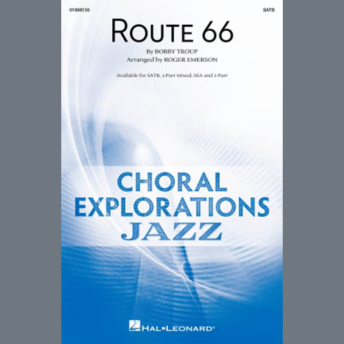 Easily Download Bobby Troup Printable PDF piano music notes, guitar tabs for  SATB Choir. Transpose or transcribe this score in no time - Learn how to play song progression.