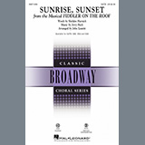 Bock & Harnick 'Sunrise, Sunset (from Fiddler On The Roof) (arr. John Leavitt)' SSA Choir