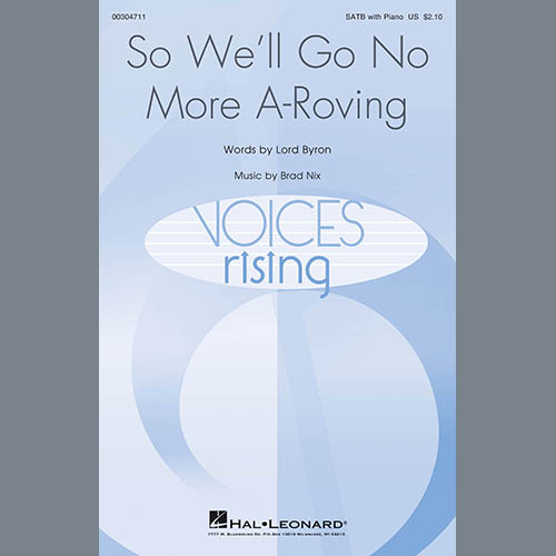 Easily Download Brad Nix Printable PDF piano music notes, guitar tabs for  SATB Choir. Transpose or transcribe this score in no time - Learn how to play song progression.