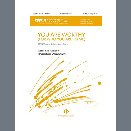 Easily Download Brandon Waddles Printable PDF piano music notes, guitar tabs for  SATB Choir. Transpose or transcribe this score in no time - Learn how to play song progression.