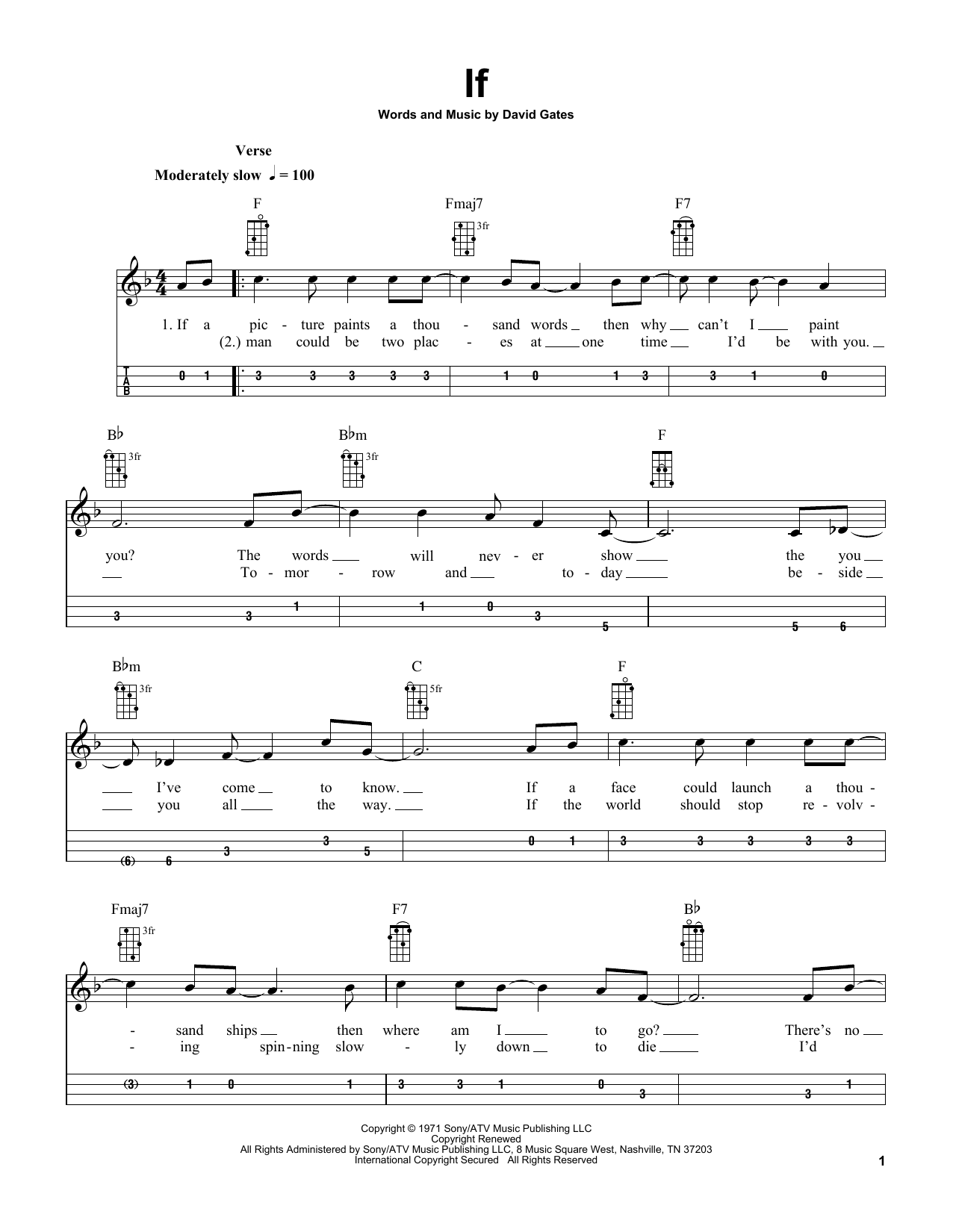 Bread If (arr. Bobby Westfall) sheet music notes and chords arranged for Mandolin