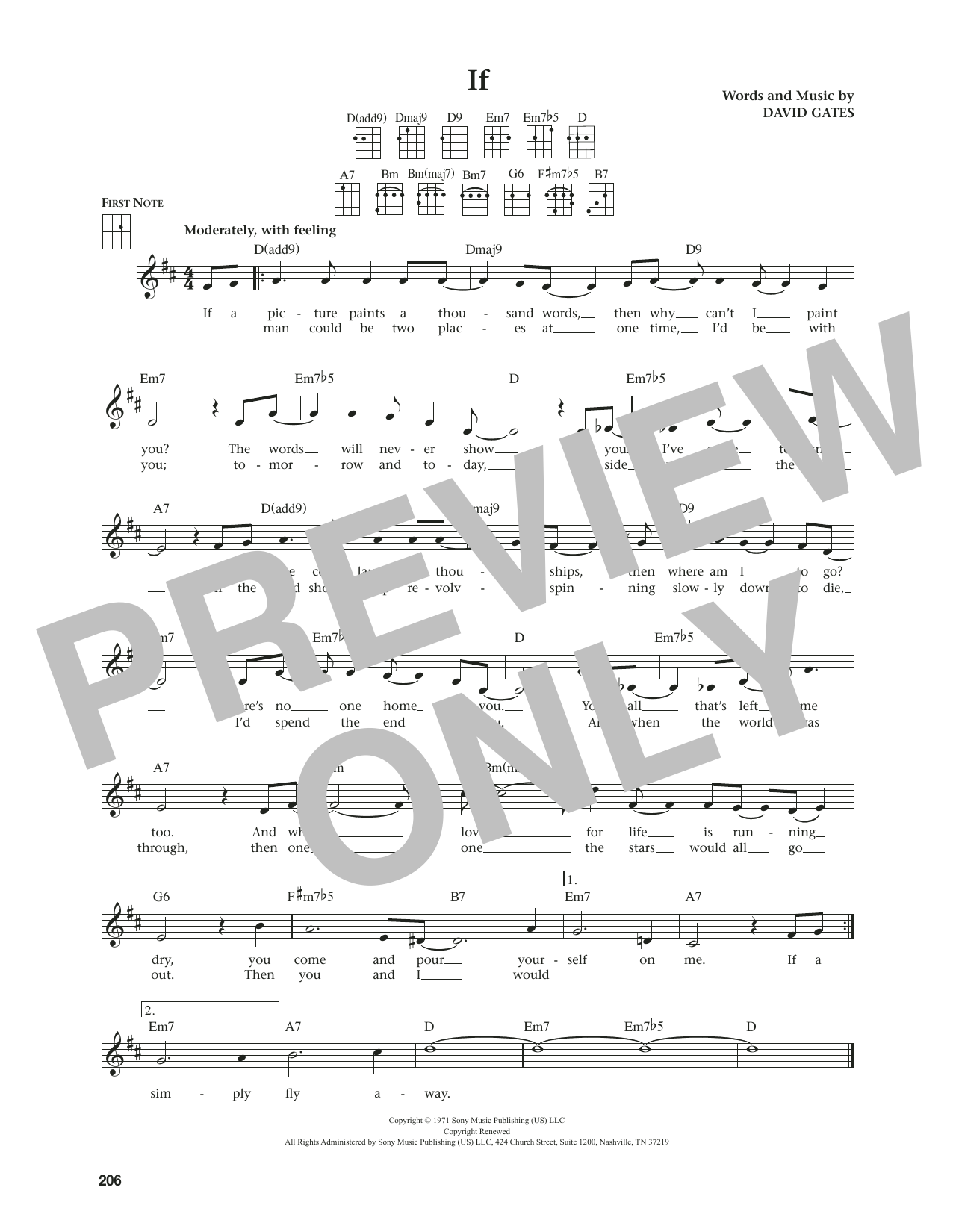 Bread If (from The Daily Ukulele) (arr. Jim Beloff) sheet music notes and chords arranged for Ukulele