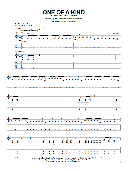 Breaking Point One Of A Kind sheet music notes and chords arranged for Guitar Tab