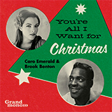 Brook Benton 'You're All I Want For Christmas' Piano, Vocal & Guitar Chords (Right-Hand Melody)