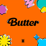 BTS 'Butter' Piano, Vocal & Guitar Chords (Right-Hand Melody)