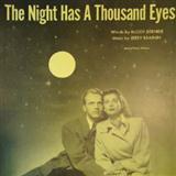 Buddy Bernier 'The Night Has A Thousand Eyes' Real Book – Melody, Lyrics & Chords