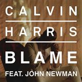 Calvin Harris 'Blame (feat. John Newman)' Piano, Vocal & Guitar Chords