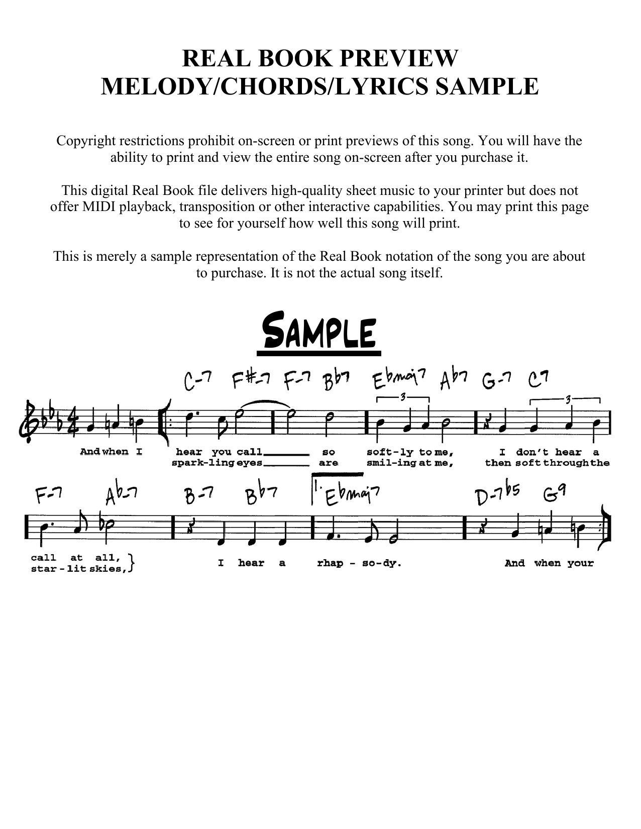 Carmen Lundy Happy New Year sheet music notes and chords arranged for Real Book – Melody & Chords