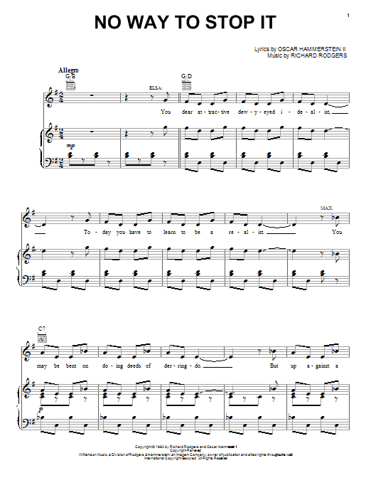 Carrie Underwood No Way To Stop It sheet music notes and chords arranged for Piano, Vocal & Guitar Chords (Right-Hand Melody)