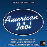 Cathy Dennis 'American Idol Theme' Lead Sheet / Fake Book