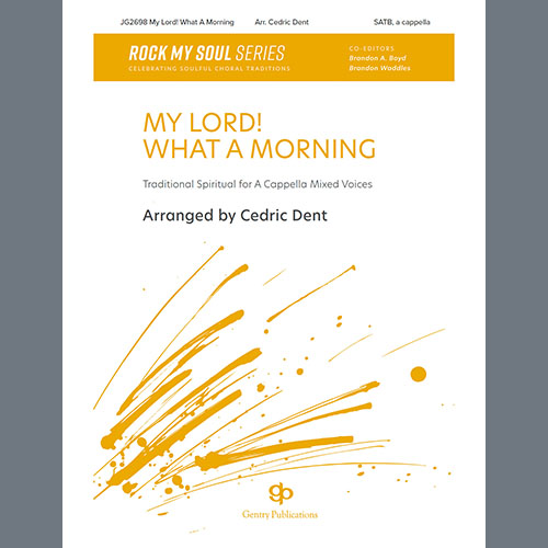 Easily Download Cedric Dent Printable PDF piano music notes, guitar tabs for  SATB Choir. Transpose or transcribe this score in no time - Learn how to play song progression.
