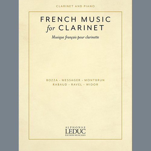 Easily Download Charles-Marie Widor Printable PDF piano music notes, guitar tabs for  Clarinet and Piano. Transpose or transcribe this score in no time - Learn how to play song progression.