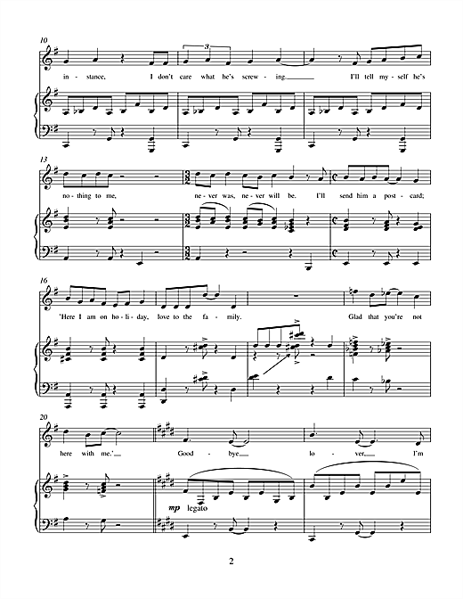 Charles Miller & Adam Bard Cuckooland (from Living On An Island) sheet music notes and chords arranged for Piano & Vocal