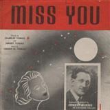 Charlie Tobias 'Miss You' Piano, Vocal & Guitar Chords