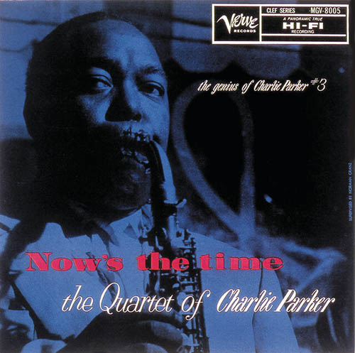 Charlie Parker 'Now's The Time' Real Book – Melody & Chords – Eb Instruments