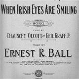 Chauncey Olcott 'When Irish Eyes Are Smiling' Piano, Vocal & Guitar Chords