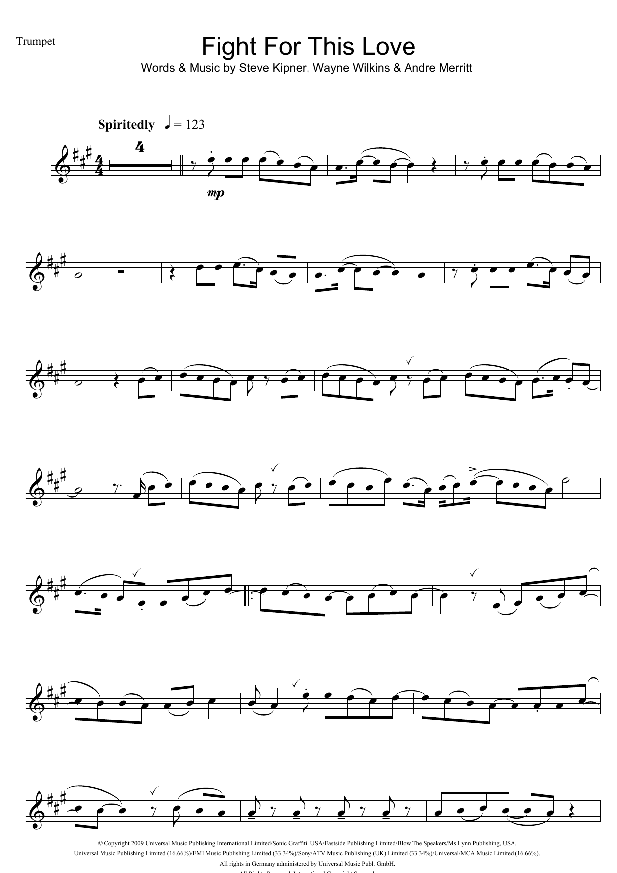 Cheryl Fight For This Love sheet music notes and chords arranged for Guitar Chords/Lyrics