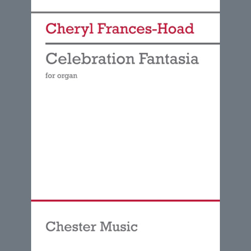 Easily Download Cheryl Frances-Hoad Printable PDF piano music notes, guitar tabs for  Organ. Transpose or transcribe this score in no time - Learn how to play song progression.