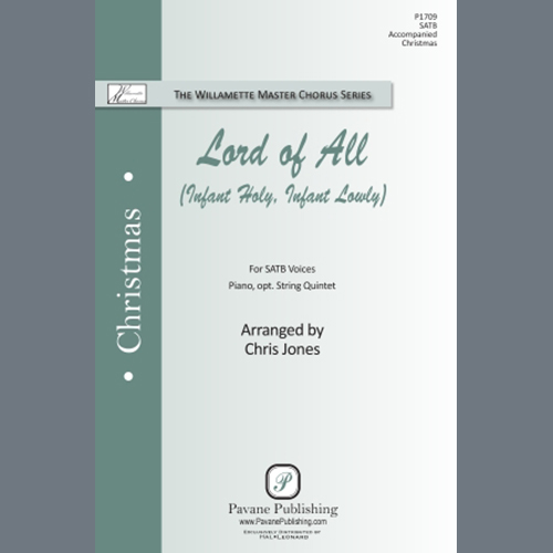 Easily Download Chris Jones Printable PDF piano music notes, guitar tabs for  SATB Choir. Transpose or transcribe this score in no time - Learn how to play song progression.