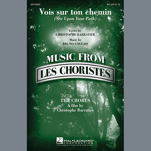 Easily Download Christophe Barratier and Bruno Coulais Printable PDF piano music notes, guitar tabs for  2-Part Choir. Transpose or transcribe this score in no time - Learn how to play song progression.