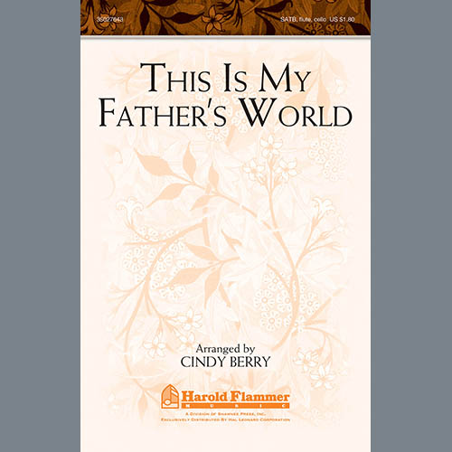 Easily Download Cindy Berry Printable PDF piano music notes, guitar tabs for  SATB Choir. Transpose or transcribe this score in no time - Learn how to play song progression.
