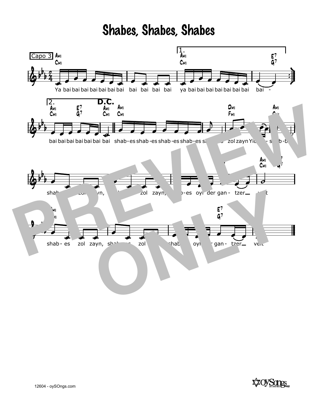 Cindy Paley Shabbos Yid'n Zol Zain sheet music notes and chords arranged for Lead Sheet / Fake Book