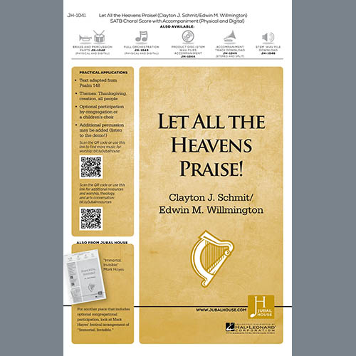 Easily Download Clayton J. Schmit & Edwin M. Willmington Printable PDF piano music notes, guitar tabs for  SATB Choir. Transpose or transcribe this score in no time - Learn how to play song progression.
