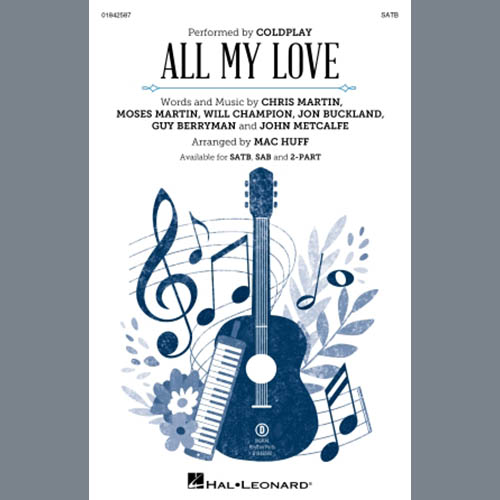 Easily Download Coldplay Printable PDF piano music notes, guitar tabs for  SAB Choir. Transpose or transcribe this score in no time - Learn how to play song progression.