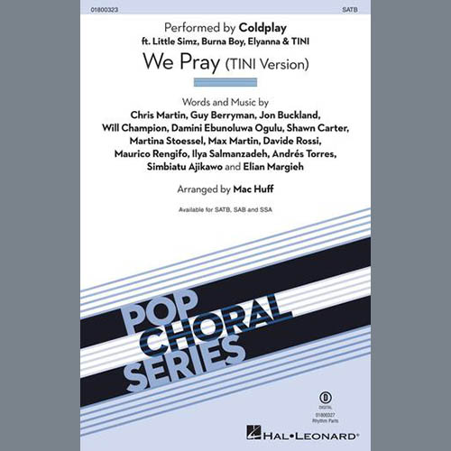 Easily Download Coldplay Printable PDF piano music notes, guitar tabs for  SATB Choir. Transpose or transcribe this score in no time - Learn how to play song progression.