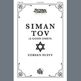 Coreen Duffy 'Siman Tov (A Good Omen)' SATB Choir