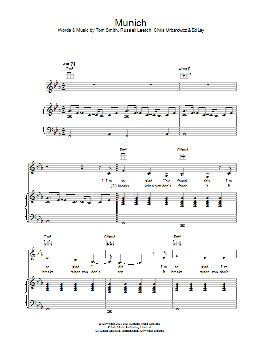 Corinne Bailey Rae Munich sheet music notes and chords arranged for Guitar Chords/Lyrics