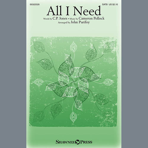 Easily Download C.P. Jones and Cameron Pollock Printable PDF piano music notes, guitar tabs for  SATB Choir. Transpose or transcribe this score in no time - Learn how to play song progression.