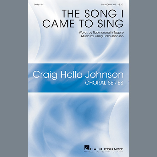 Easily Download Craig Hella Johnson Printable PDF piano music notes, guitar tabs for  2-Part Choir. Transpose or transcribe this score in no time - Learn how to play song progression.