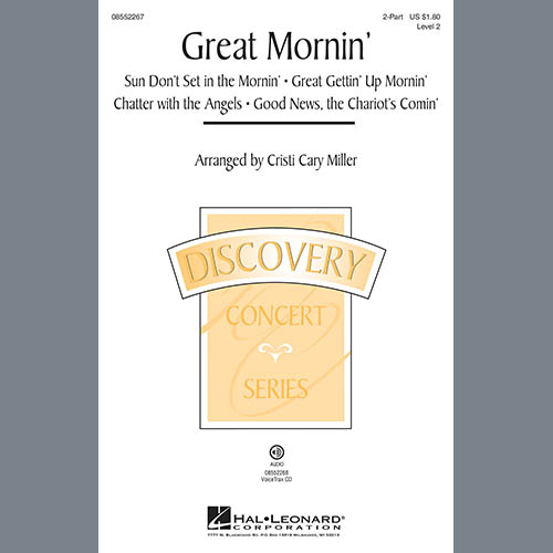 Easily Download Cristi Cary Miller Printable PDF piano music notes, guitar tabs for  2-Part Choir. Transpose or transcribe this score in no time - Learn how to play song progression.