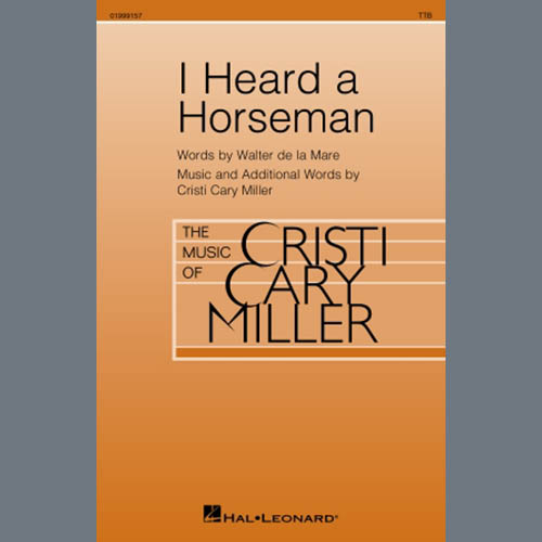 Easily Download Cristi Cary Miller Printable PDF piano music notes, guitar tabs for  Choir. Transpose or transcribe this score in no time - Learn how to play song progression.