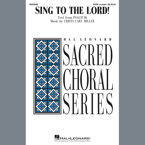 Easily Download Cristi Cary Miller Printable PDF piano music notes, guitar tabs for  SATB Choir. Transpose or transcribe this score in no time - Learn how to play song progression.