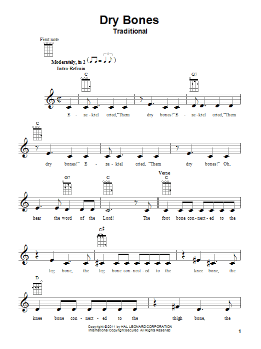 C.W. O'Connor Down The Field sheet music notes and chords arranged for Ukulele