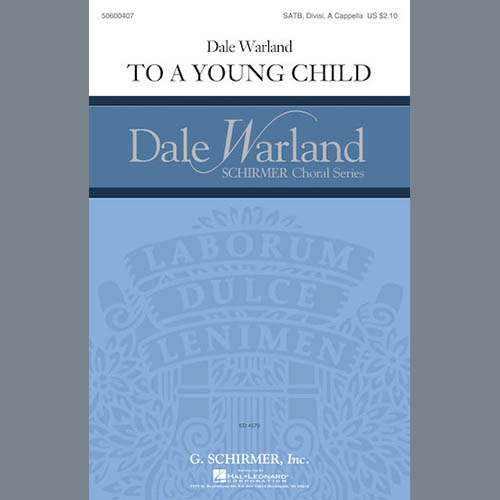 Easily Download Dale Warland Printable PDF piano music notes, guitar tabs for  SATB Choir. Transpose or transcribe this score in no time - Learn how to play song progression.