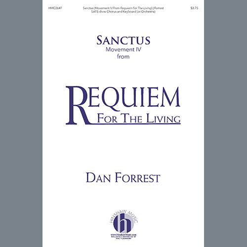 Easily Download Dan Forrest Printable PDF piano music notes, guitar tabs for  SATB Choir. Transpose or transcribe this score in no time - Learn how to play song progression.