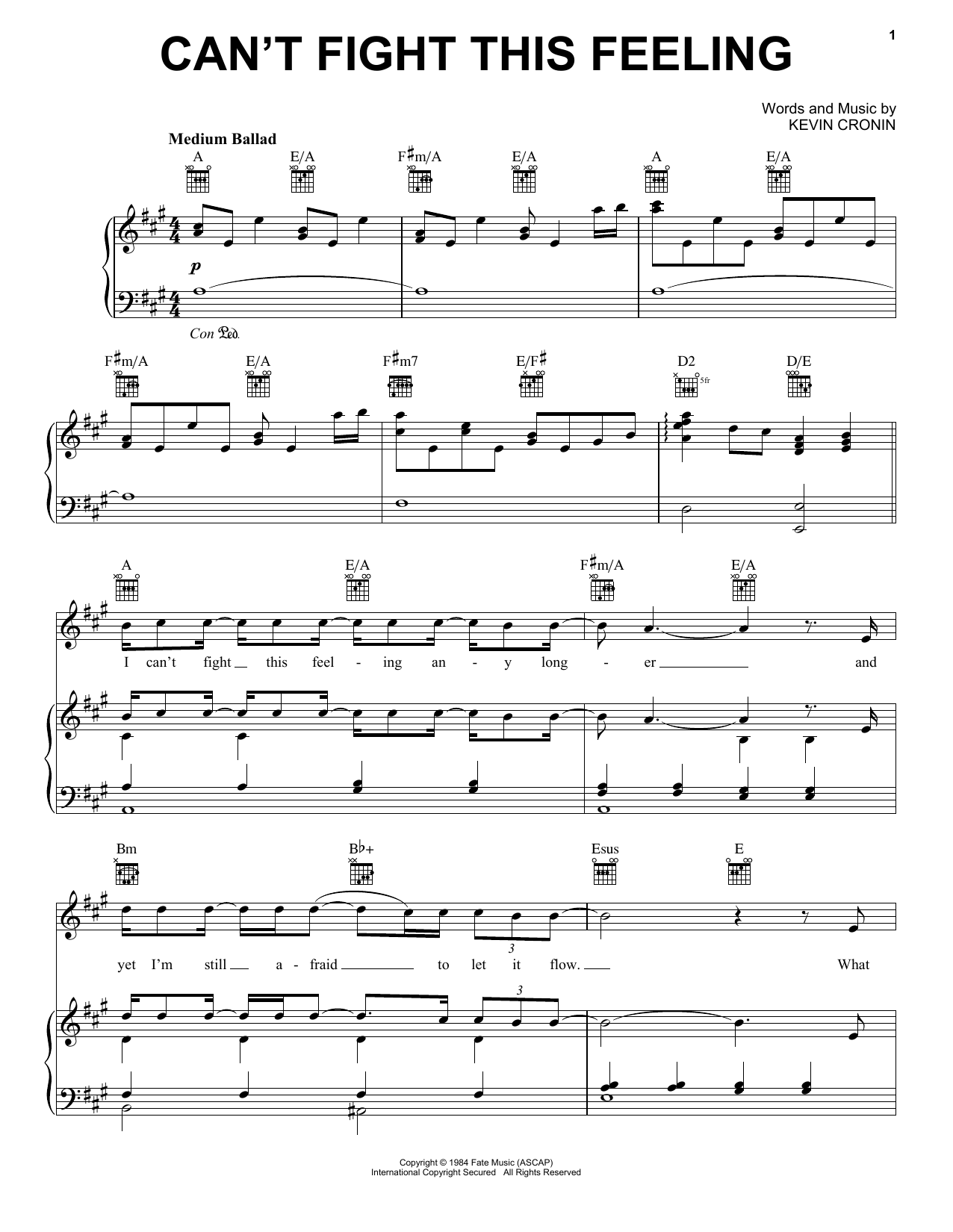 Dan Smith Can't Fight This Feeling (John Lewis 2019) sheet music notes and chords arranged for Piano, Vocal & Guitar Chords (Right-Hand Melody)