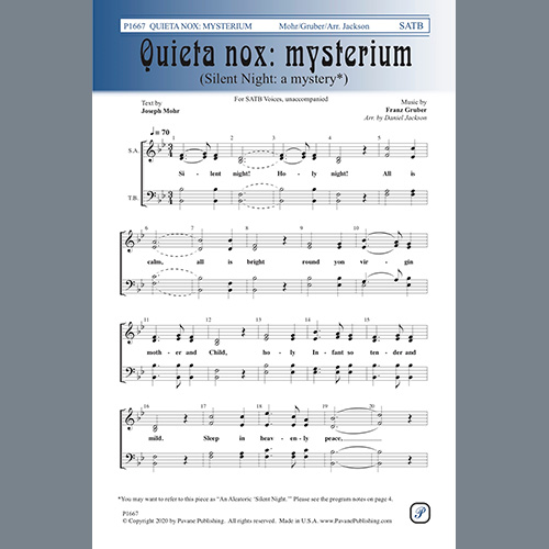 Easily Download Daniel Jackson Printable PDF piano music notes, guitar tabs for  SATB Choir. Transpose or transcribe this score in no time - Learn how to play song progression.