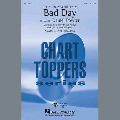 Easily Download Daniel Powter Printable PDF piano music notes, guitar tabs for  SSA Choir. Transpose or transcribe this score in no time - Learn how to play song progression.